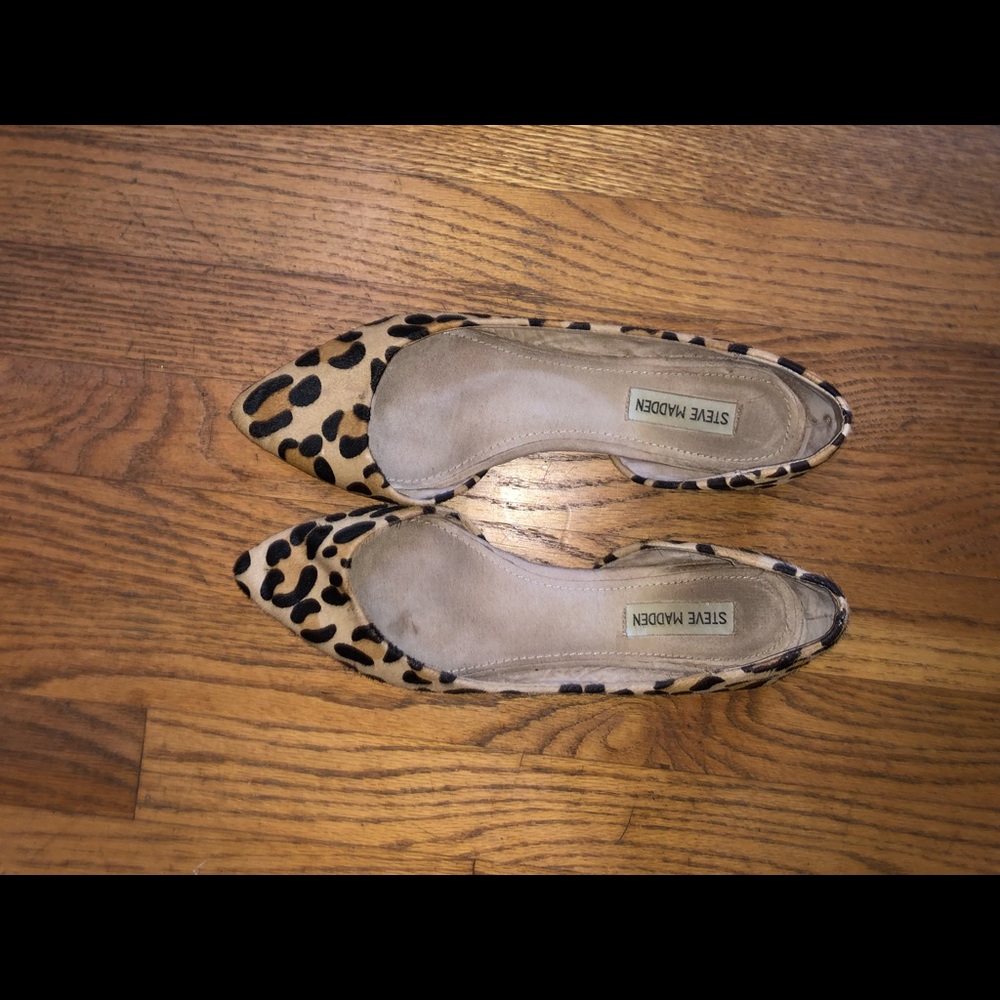 Steve Madden Cheetah Flats